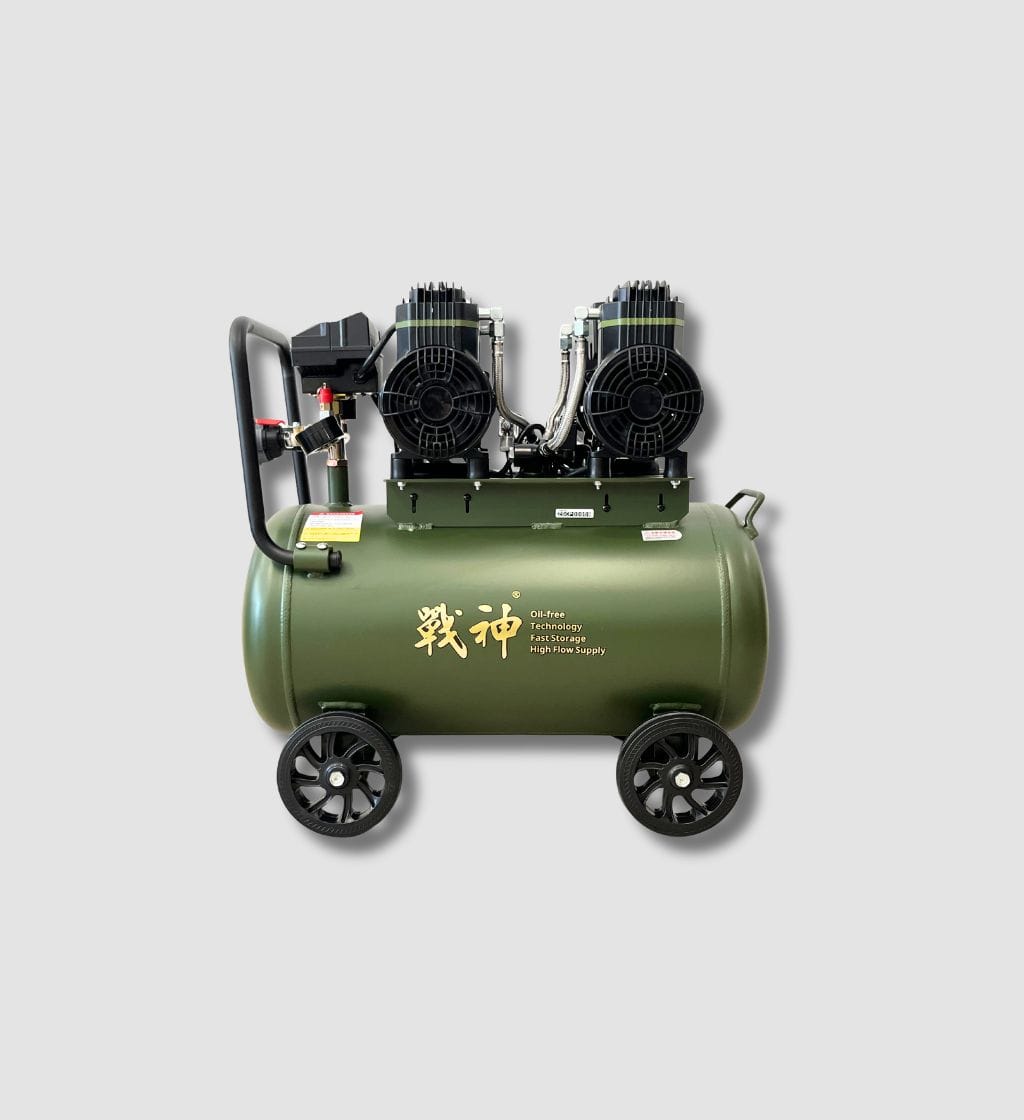 專為噴漆、大用量設計】ZS-AL668戰神高效能無油空壓機- QSP專業工具商城